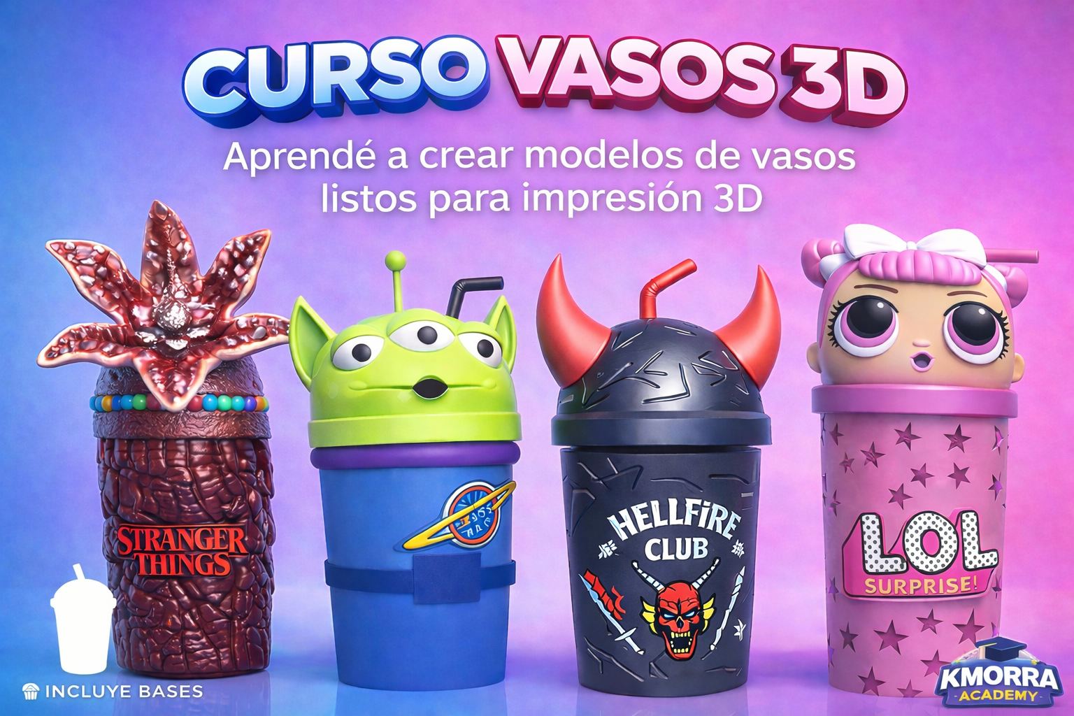Curso de Vasos para Impresión 3D